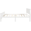 Platform Bed Frame Mattress Foundation Sleigh Bed With Headboard / Footboard / Wood Slat Suppor