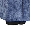 Contemporary L Shaped Convertible Sofa Bed With Pull Out Bed, Cup Holders, And Storage