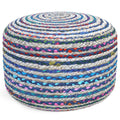 Margo - Handcrafted Round Pouf