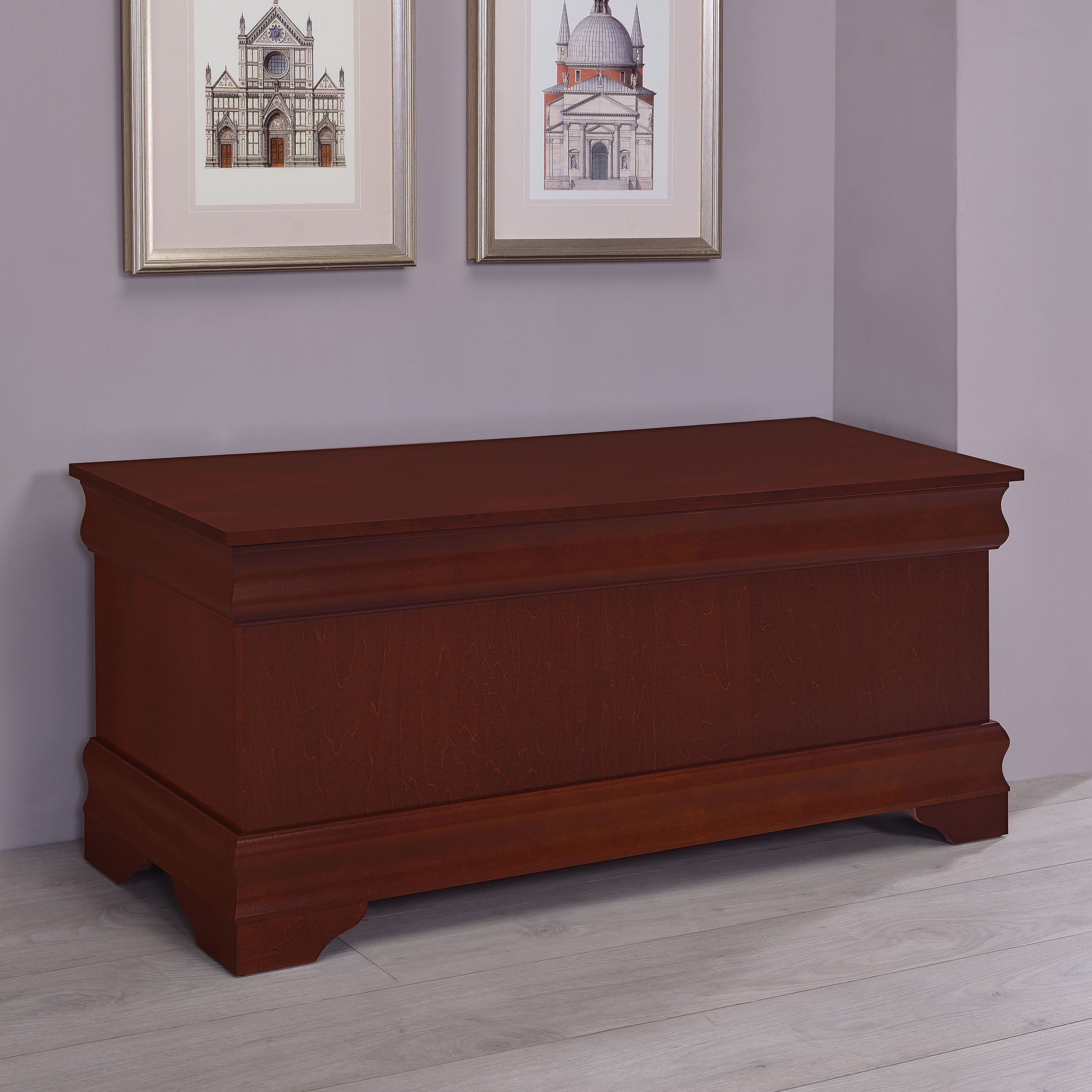 Pablo Cedar Chest Warm Brown — view 2