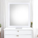 Perse - Mirror - White Finish - Atlantic Fine Furniture Inc