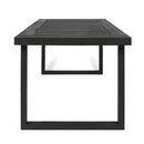 Outdoor Acacia Wood Dining Table, Sandblast Finish