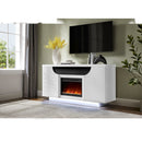 Alessia - Electric Fireplace With Multi Color LED And Flame Settings