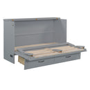 Murphy Bed With Large Drawers