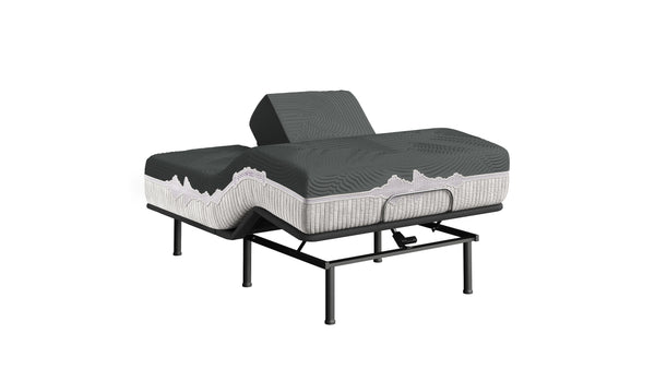 GoodVibeSleep - Ease Flex Head Mattress And Adjustable Base Comfort Ensemble