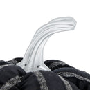 Stripe Pumpkin Decor, For Holiday Halloween Decoration - Black / White