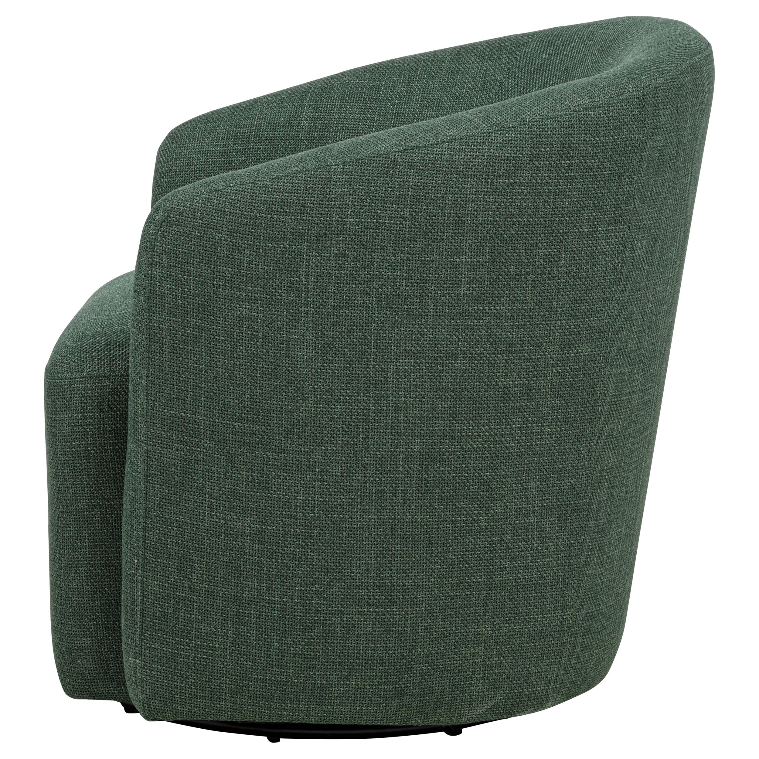 Mossbrook Fabric Upholstered Swivel Accent Chair Green — view 5