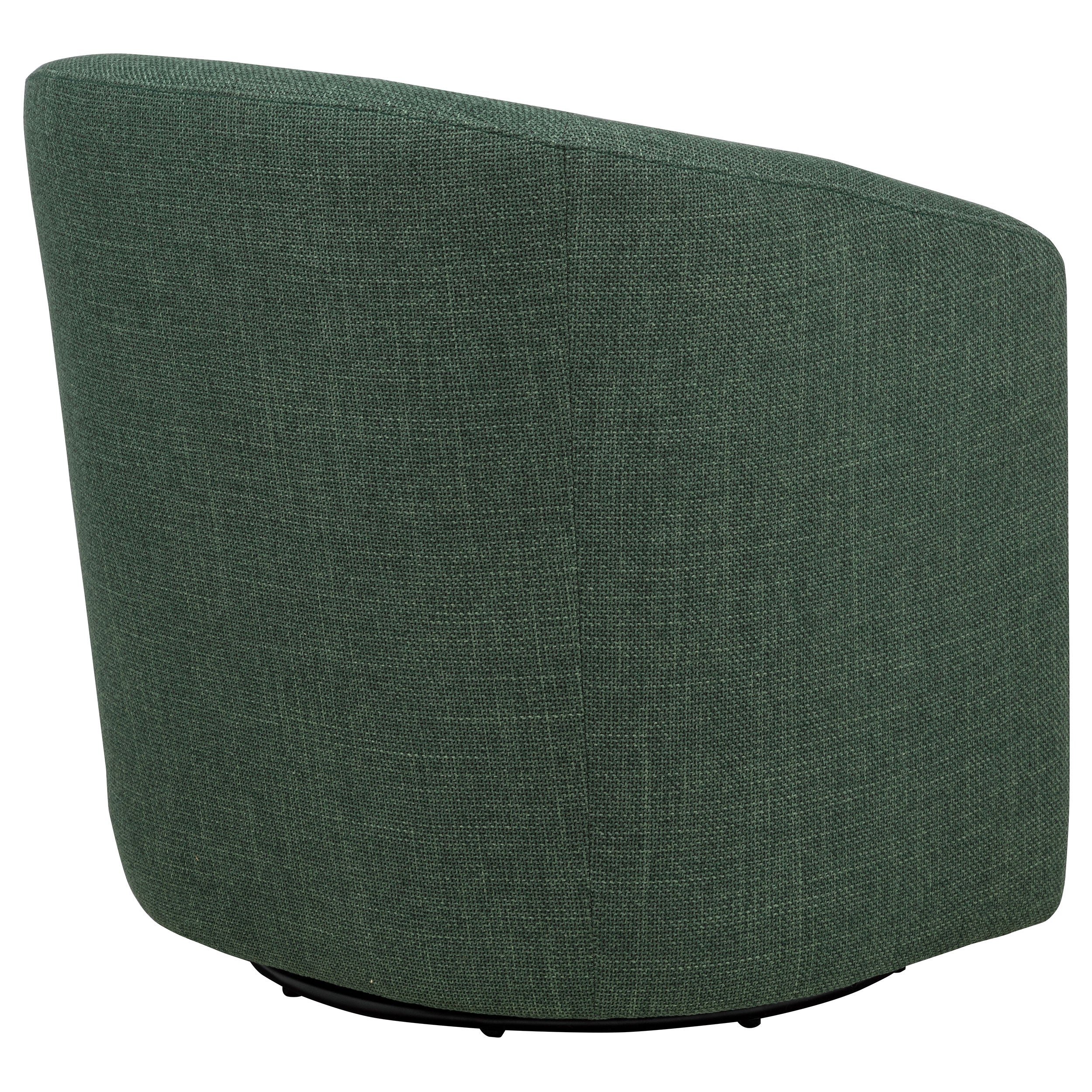 Mossbrook Fabric Upholstered Swivel Accent Chair Green — view 7