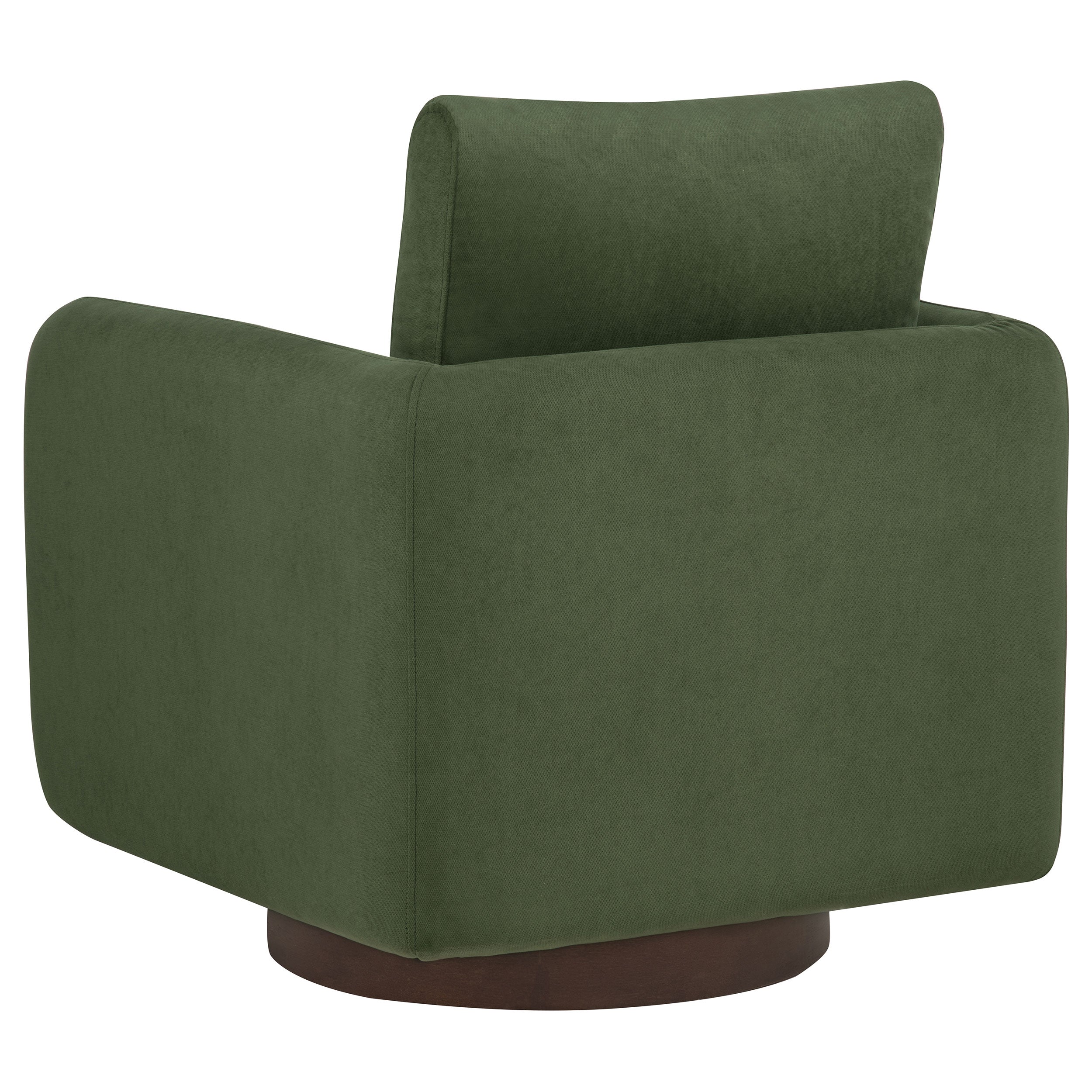 Iris Fabric Upholstered Swivel Accent Chair Matcha — view 6