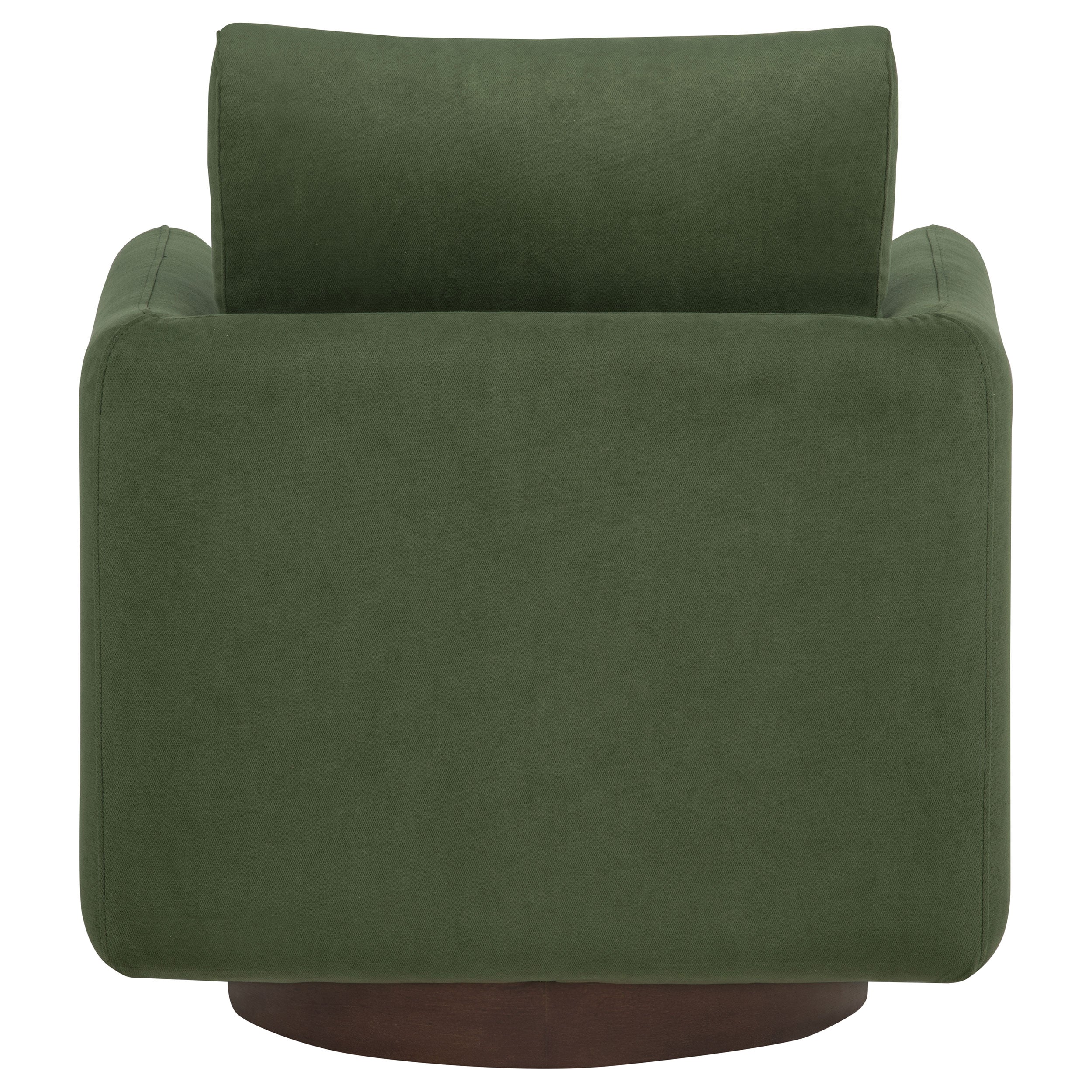 Iris Fabric Upholstered Swivel Accent Chair Matcha — view 7