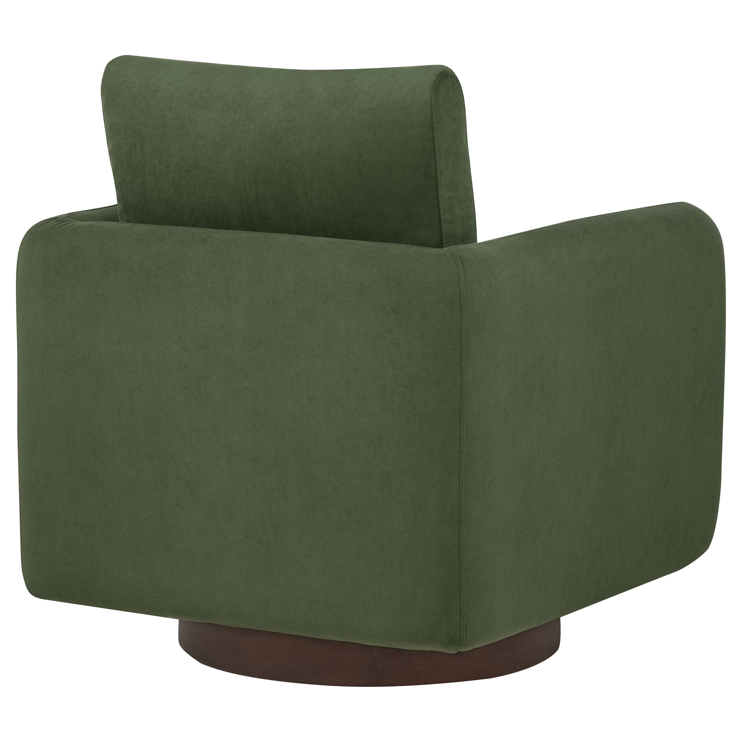 Iris Fabric Upholstered Swivel Accent Chair Matcha — view 8