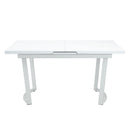 Palton - Dining Table - High Gloss White
