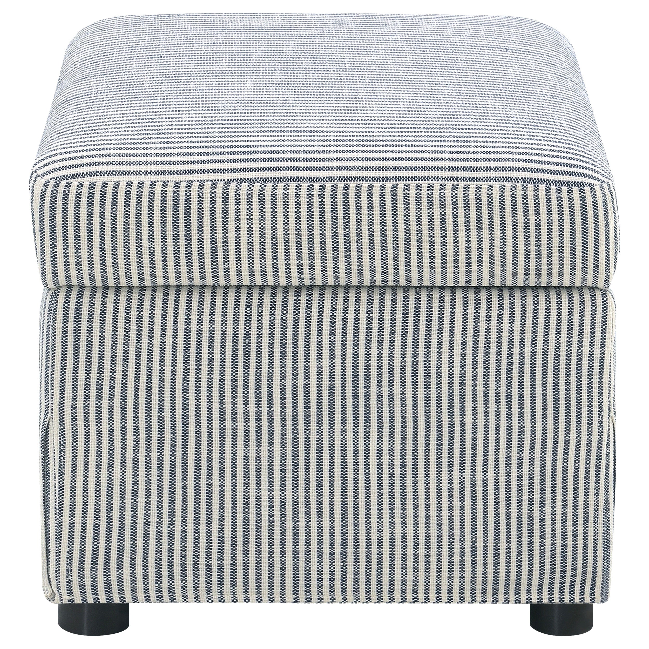 Winter Upholstered Hydraulic Lift Top Storage Ottoman Grey — view 7