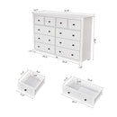 10 Drawer Dresser For Bedroom Ample Storage