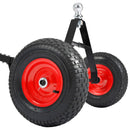 Heavy Duty Trailer Dolly With 2" Ball 1000 Lb Capacity For Easy Mobility - Black