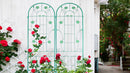 Metal Garden Trellis Rustproof Trellis For Climbing Plant Outdoor Flower Support