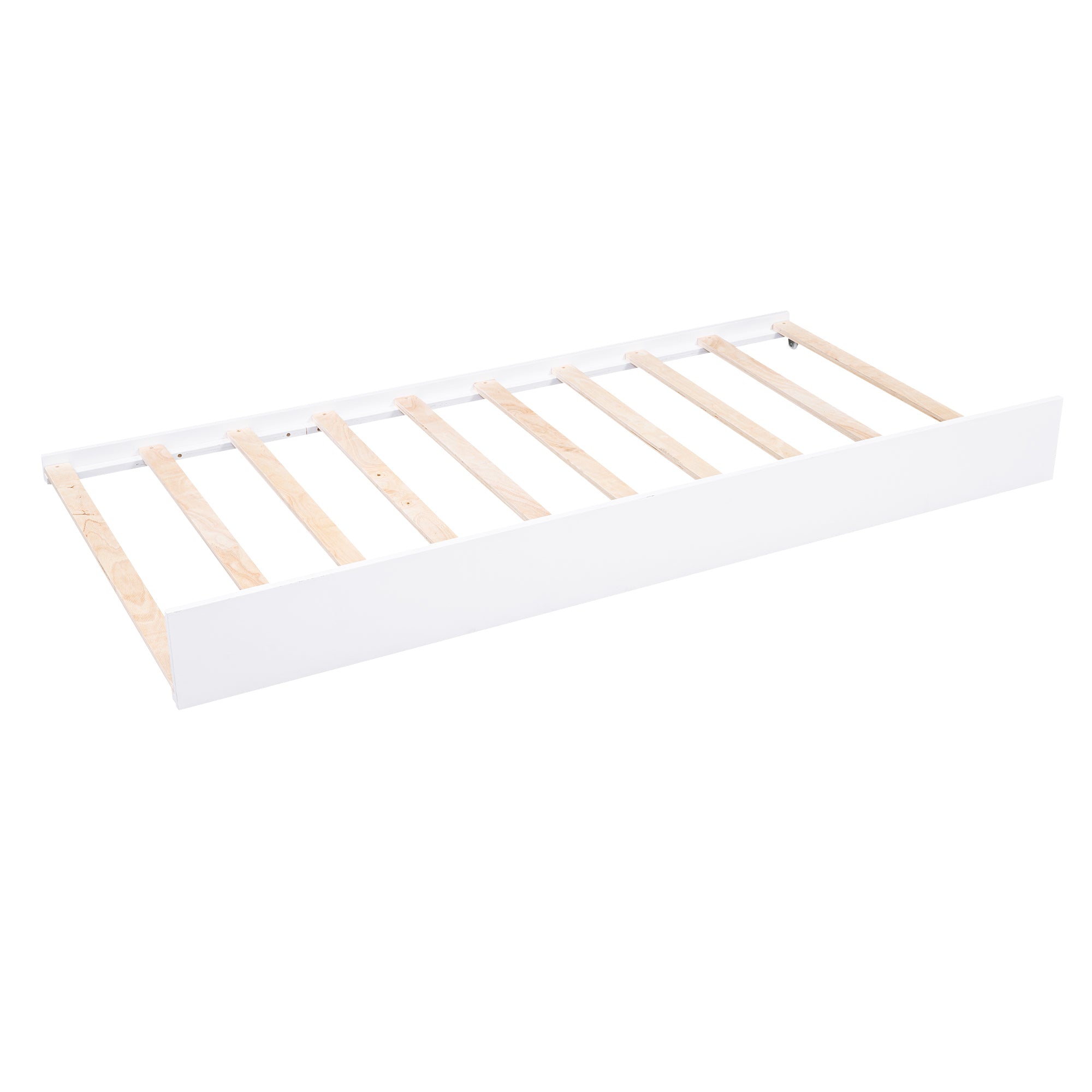 Twin XL Wood Daybed with 2 Trundles, 3 Storage Cubbies, 1 Light for Free and USB Charging Design, White - Atlantic Fine Furniture Melbourne FL