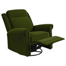 360 Degrees Swivel Recliner Manual Rocking Recliner Home With Adjustable Backrest