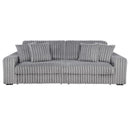 Jacana - Corduroy Upholstered Dual Power Chaise Sofa