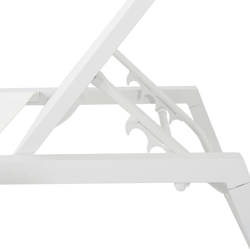 Myers - Chaise Lounge - White