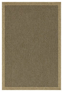 Earth - Indoor / Outdoor Area Rug Polypropylene - Jute / Black