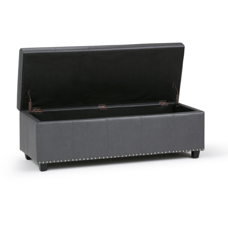 Kingsley - Upholstered Large Storage Ottoman