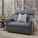 Alma - Contemporary Upholstered Loveseat Recliner