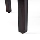 Contemporary Dining Chair Set With Rubberwood Legs - White / Blue