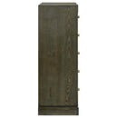 Gran Park - 5-Drawer Bedroom Chest Of Drawers - Dark Cocoa