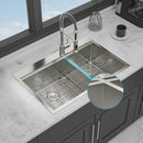 Topmount Drop In Kitchen Sink With Double Bowl Design