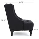 Toddman - Hi - Back Club Chair With Elegant Design