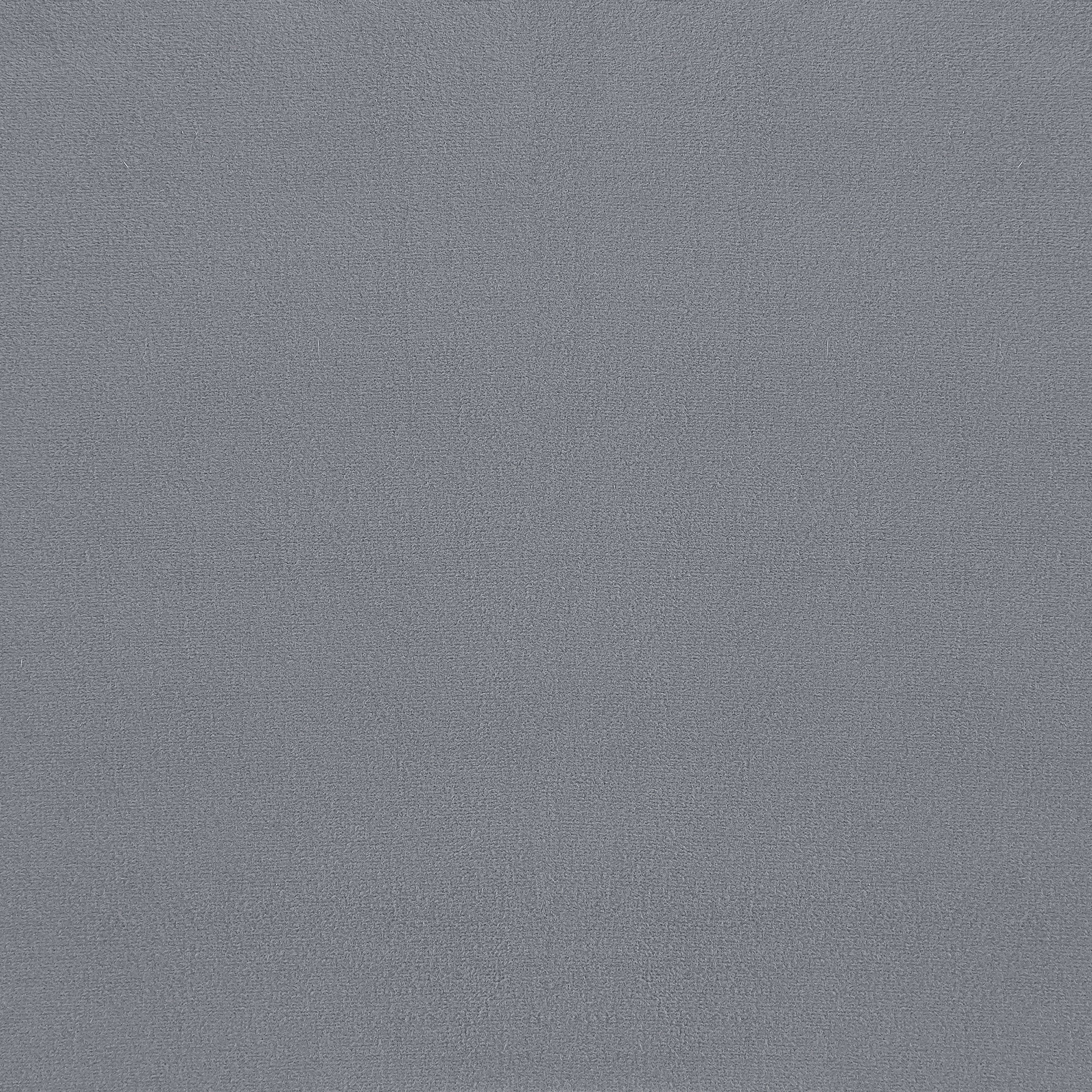 Sora Round Upholstered Ottoman Grey — view 5