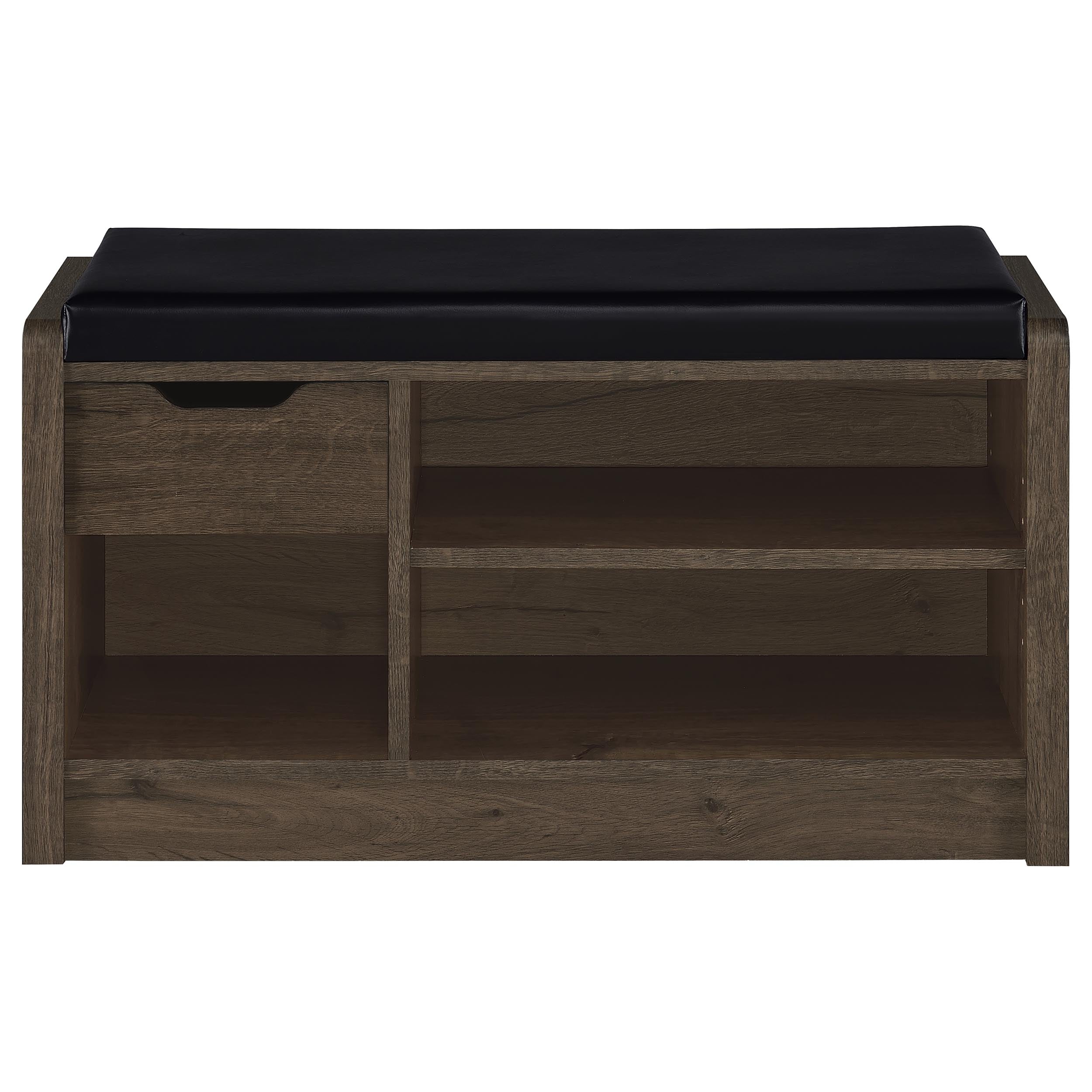 Arrington Storage Bench Smoked Oak — view 4
