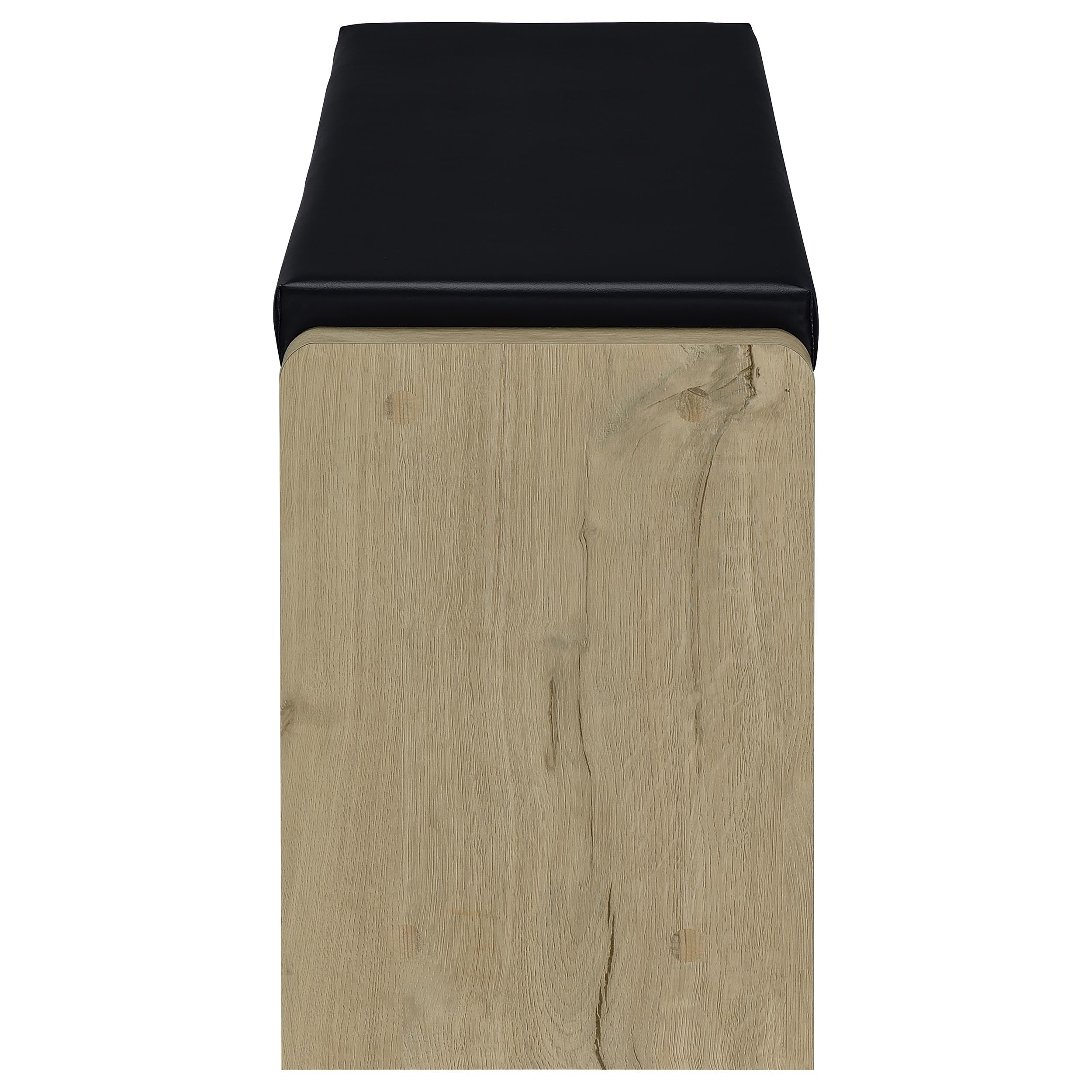 Arrington Storage Bench White Oak — view 5