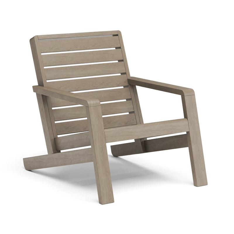Sustain - Outdoor Lounge Chair - Gray, Dark - 32.75"