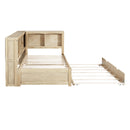 Daybed With Trundle, Storage Cabinets, USB Ports