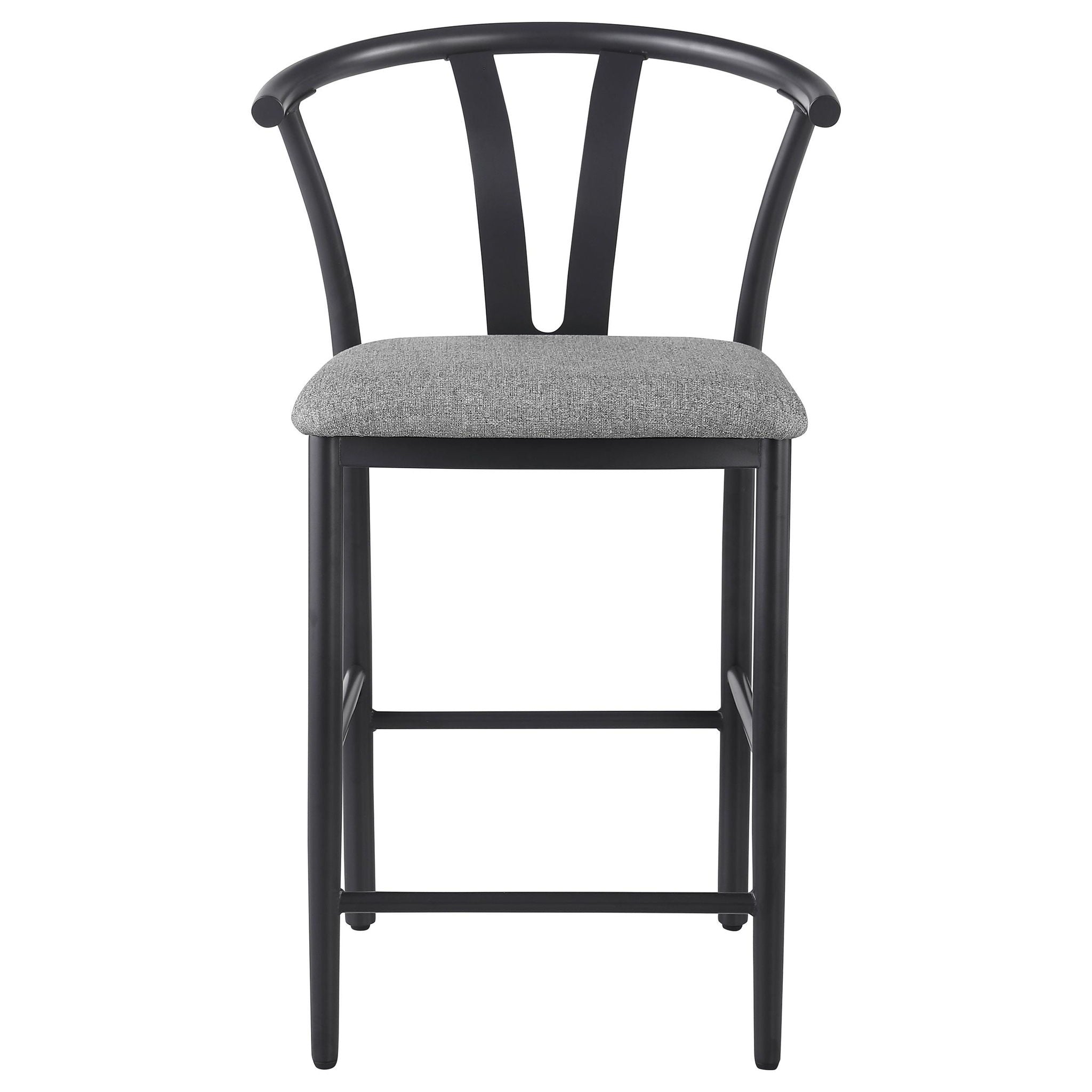 Dolman Counter Height Dining Side Chair Grey (Set of 2) - Atlantic Fine Furniture Melbourne FL
