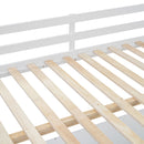 Loft Bed With Drawers, Cabinet, Shelves With Desk