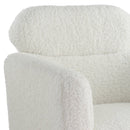 Connock - Accent Chair - White Teddy Sherpa