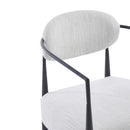 Modern Upholstered Accent Armchair With Pocket Spring Seat