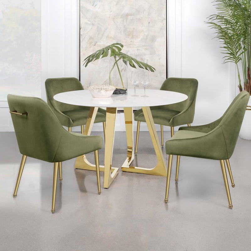 Mayette - Parsons Wingback Dining Side Chair (Set of 2)