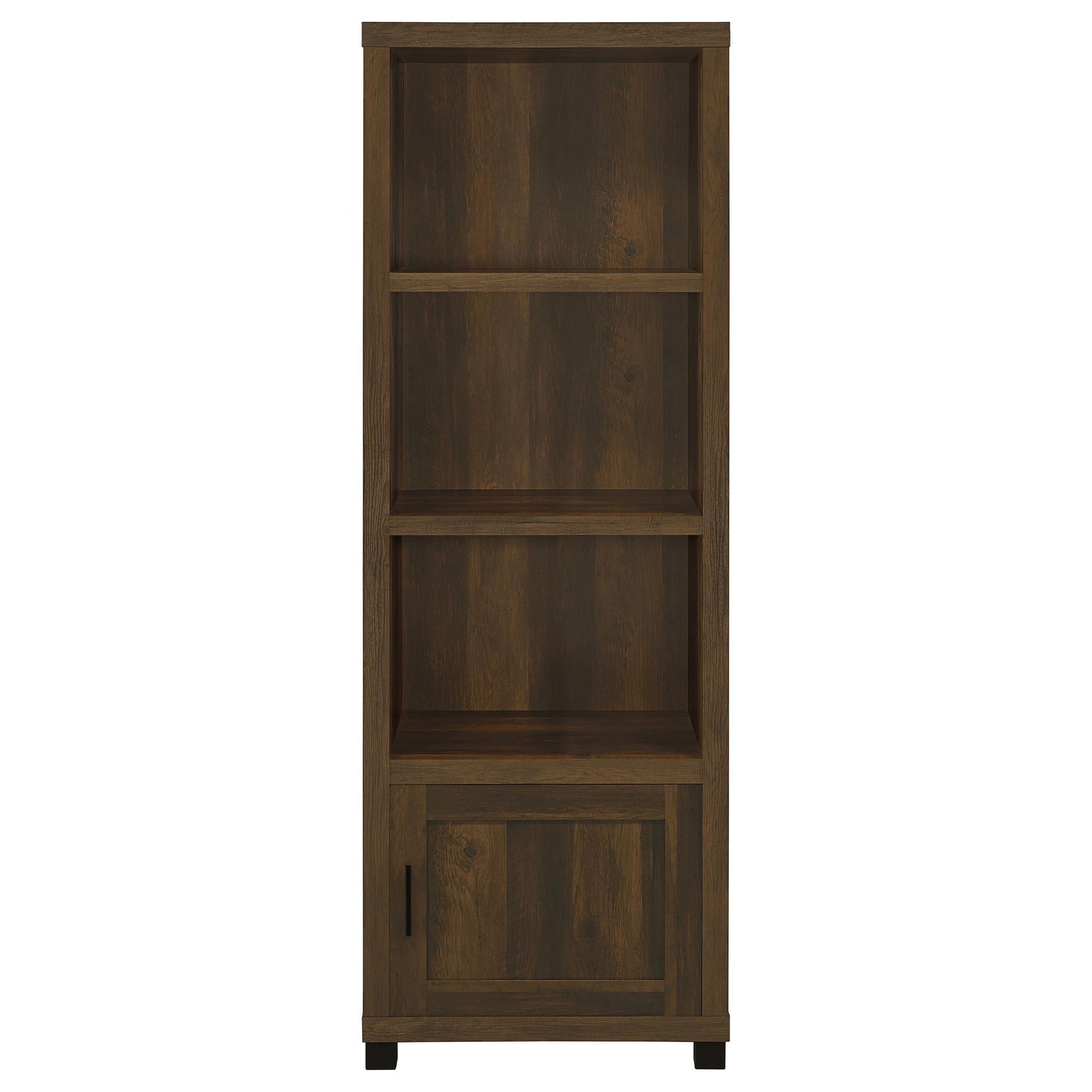 Sachin 3-shelf Engineered Wood Media Tower Dark Pine
