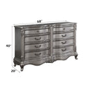 Ausonia - Dresser - Antique Platinum - Finish - Atlantic Fine Furniture Inc