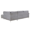Melvyn - Sectional Sofa - Gray Fabric