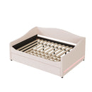 Upholstered Daybed With Light And Trundle