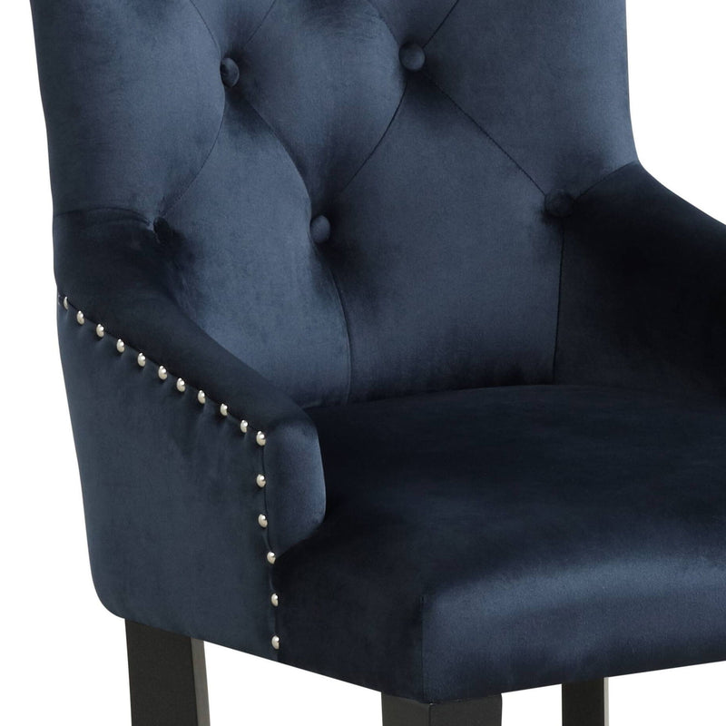 Varian II - Side Chair - Dark Navy