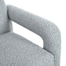 Push Back Recliner Armchair Upholstered Recliner Chair Single Sofa With Adjustable Backrest