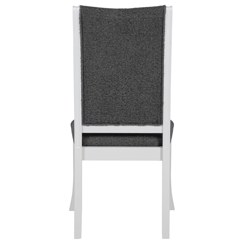 Judd - Upholstered Dining Side Chair (Set of 2) - Pearl White