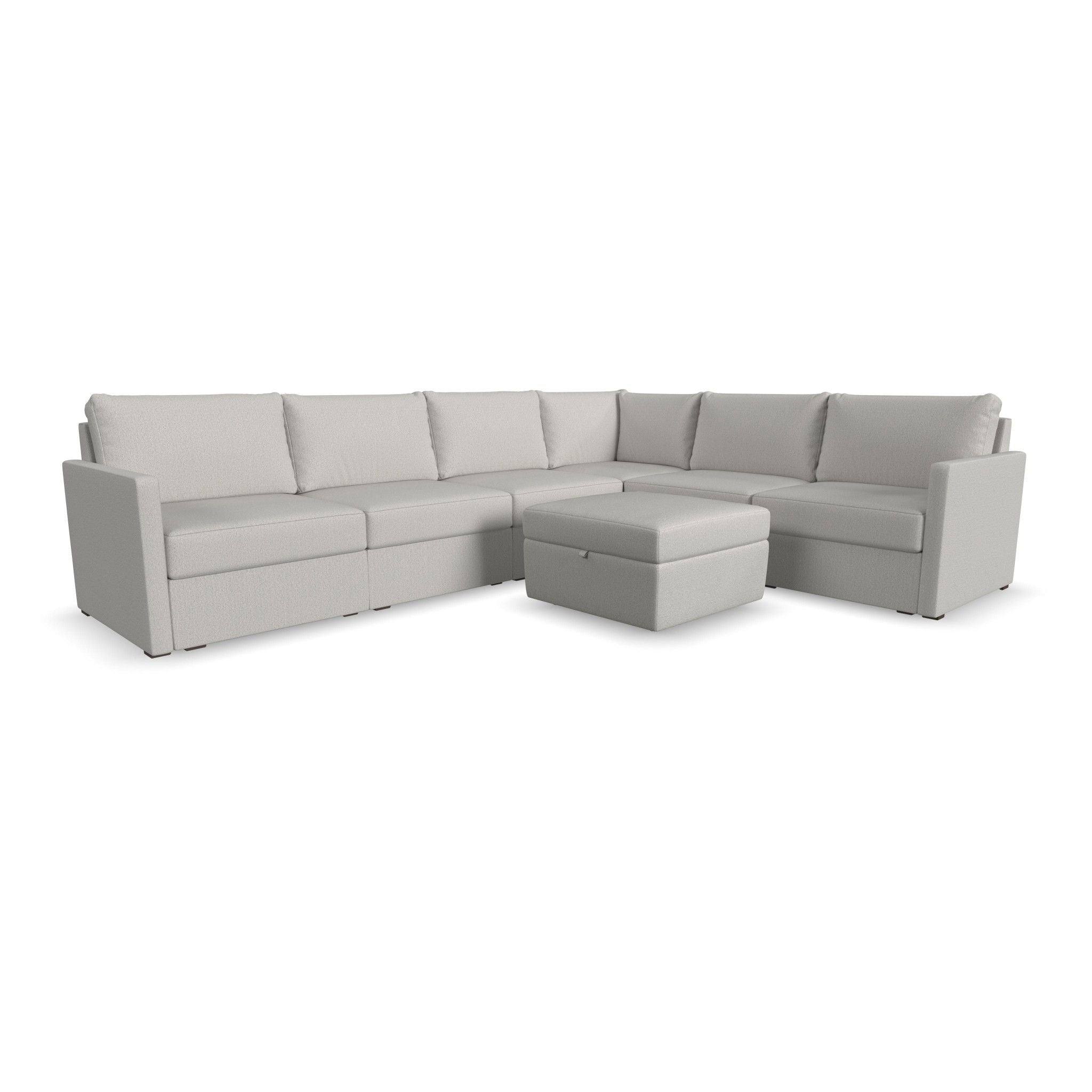 Flex - Sectional, Storage Ottoman