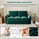 Pull Out Sofa Bed, 3 Seat Convertible Sleeper Sofa With 2 In 1 Pillow And Blanket Set